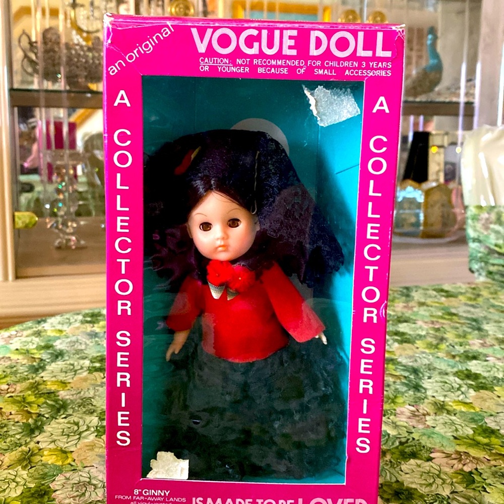 Vintage vogue doll from far away lands Spain